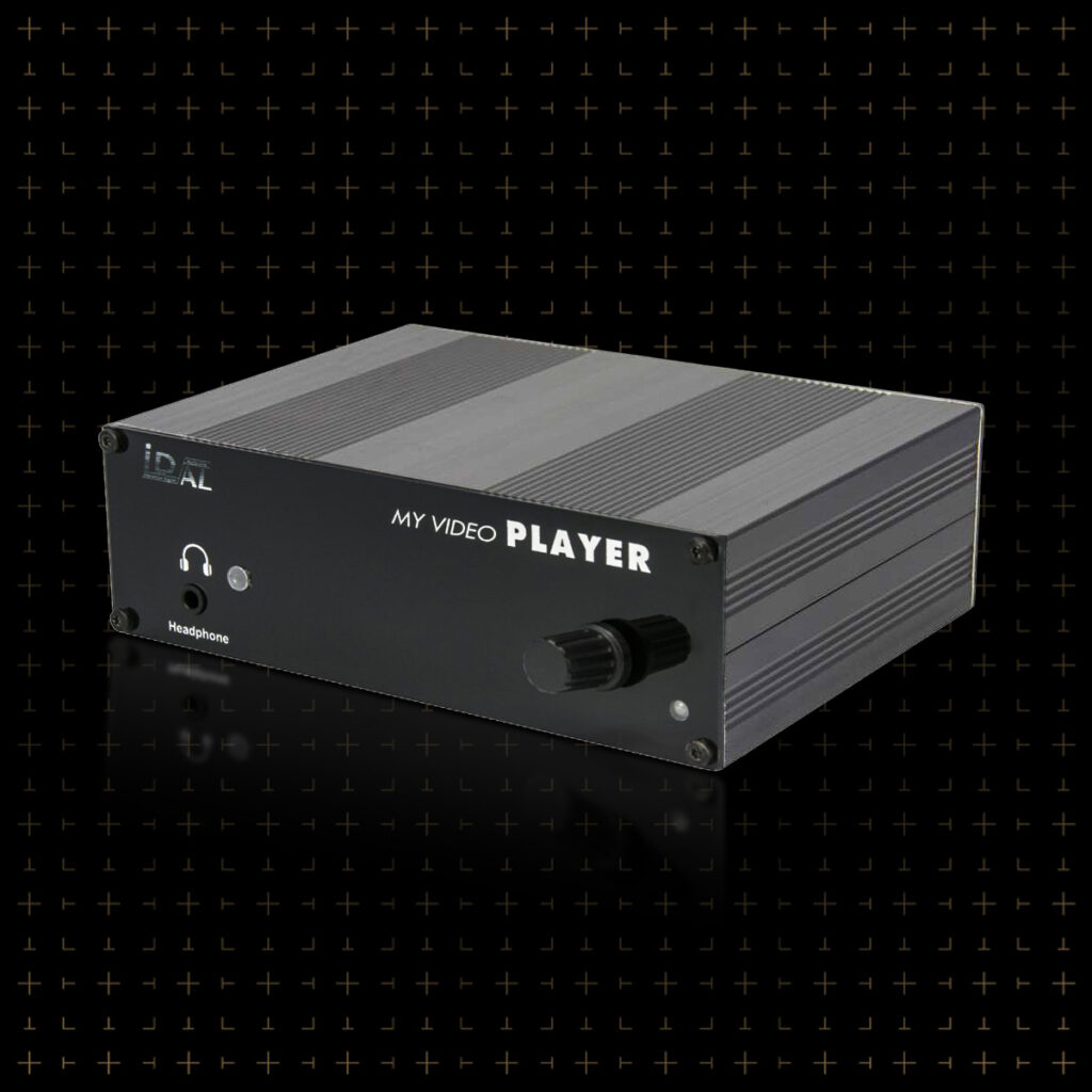 player lecteur vidéo show 4k dmx VP320 face